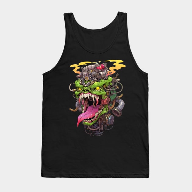 Petrol Head Tank Top by TooplesArt